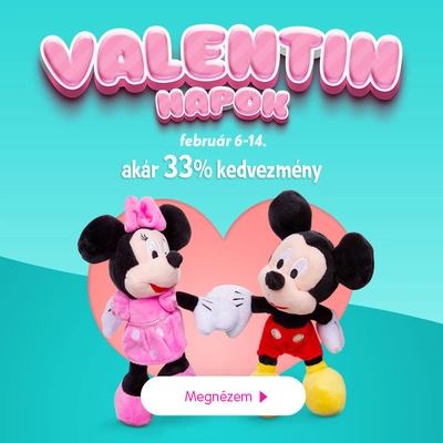 Valentin napi akár 33% kedvezmény