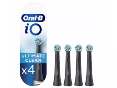 Oral-B iO fogkefe fej Clean, 4 db, fekete