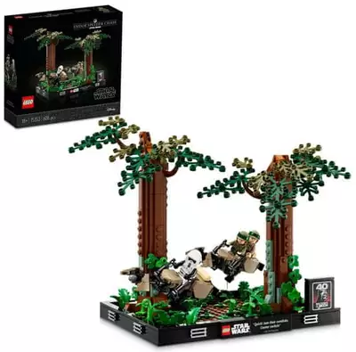 LEGO Star Wars 75353 Pókvadászat az Endor bolygón - dioráma