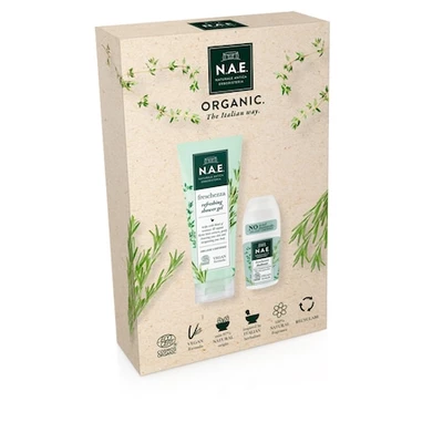 N.A.E. Freschezza szépségápolási csomag: Tusfürdő 200ml + Golyós dezodor 50ml
