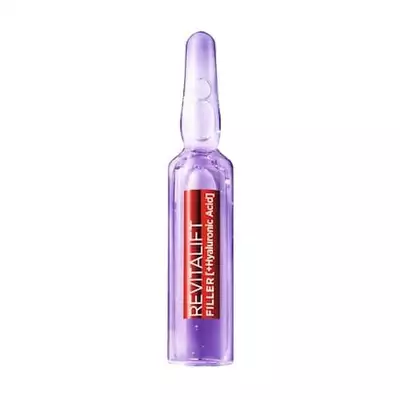 L'Oreal Paris Revitalift Filler Ampulla öregedésgátló hialuronsavval, 7x1.3 ml