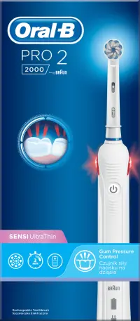 Oral-B Elektromos fogkefe Pro 2 2000, 1 db