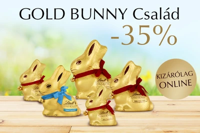 Gold Bunny családra 35% kedvezmény