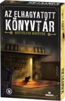 Moses Az elhagyattott könyvtár szabaduló társasjáték (MSBSDVB)