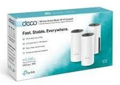 TP-LINK Deco M4 AC1200 Mesh vezeték nélküli rendszer, 3 darabos M4(3-pack))