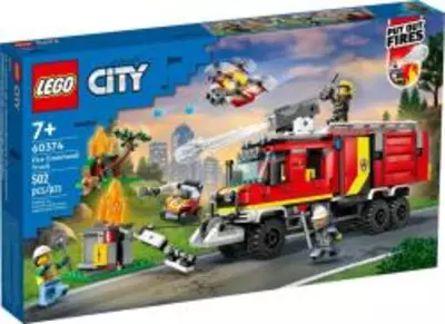 LEGO 60374 - City Tűzoltóság Tűzvédelmi teherautó