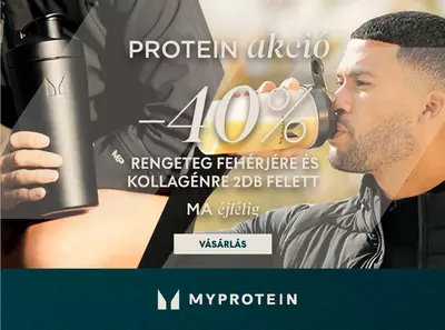 Protein akció (-40% 2 db felett)