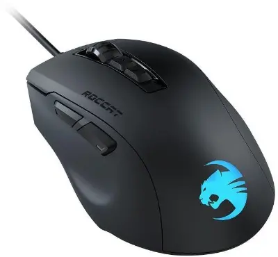 Roccat Kone Pure Ultra Gaming egér, ultrakönnyű 66g, Fekete (ROC-11-730)