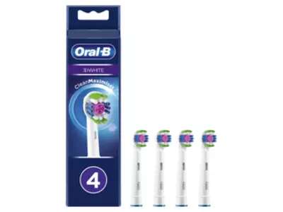 Oral-B EB18-4 3D White pótfej, 4 db