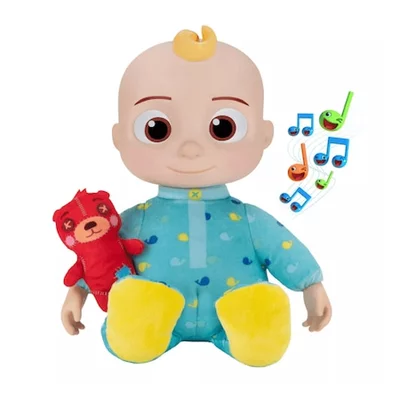 Jazwares CoComelon Roto, Zenélő JJ Plüss Baba, 30 cm