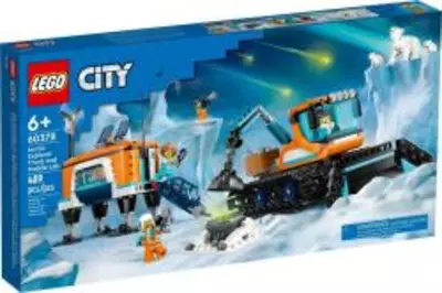 LEGO City Exploration 60378 Sarkkutató jármű és mozgó labor