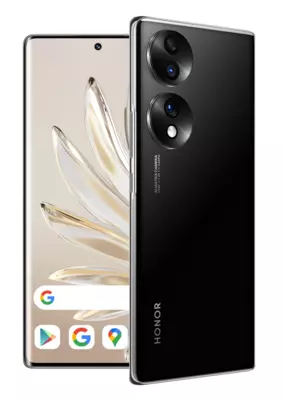 Honor 70 mobiltelefon, Dual SIM, 8/256GB, 5G, Midnight Black (5109AJCG)