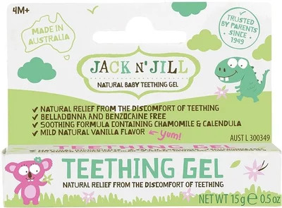 Jack N´Jill gel for teething children from 4 years old, 15 g ínyzselé