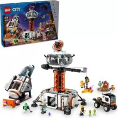 LEGO City Űrállomás és rakétakilövő 60434 (60434L)