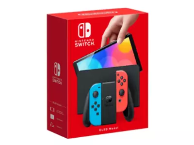 Nintendo Switch OLED Modell Joy-Con játékkonzol