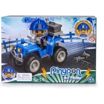 Pinypon Action & reaction rendőrségi quad