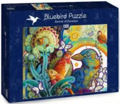 Bluebird Puzzle - Galchutt David, Basket of paradise, 1000 darab