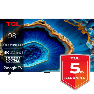 TCL 98C805 QD-Mini LED Google Smart 4K TV