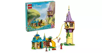 LEGO® Disney Princess Aranyhaj tornya és A Csúcs Kiskacsa 43241