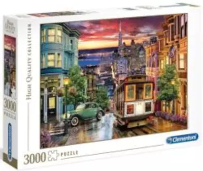 Clementoni - San Francisco 3000 db-os puzzle (33547)