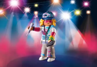 Playmobil Női rapper 70237