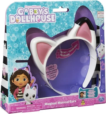 Gabby babaháza Dollhouse játszó macskafülek jelmez kiegészítő