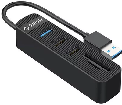 ORICO TWU32-3AST + SD, 15cm - fekete port replikátor