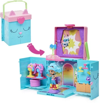 Gabby's Dollhouse Szivárványos ruhaszekrény figura szett