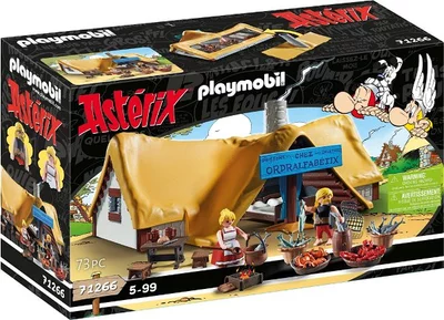 Playmobil 71266 Asterix: Unhygienix kunyhója építőjáték