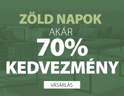 Zöld Napok (akár 70% kedvezmény)