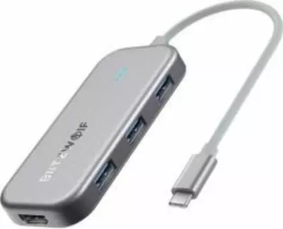 BLITZWOLF Adapter 7 az 1-ben BW-TH5 USB-C hub 3xUSB 3.0-hoz, HDMI, PD, SD, microSD