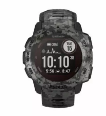 Garmin Instinct Solar, GPS, okosóra, Graphite, WW (010-02293-00)