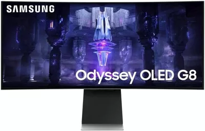 Samsung Samsung34" Odyssey Smart, OLED G8 G85SB Gaming monitor (LS34BG850SUXEN)