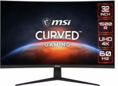 MSI Monitor GAMING G321CUV Ívelt LED 31,5" UHD 3840x2160