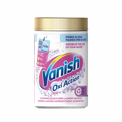 Vanish Oxi Action folteltávolító és fehérítő por (625 g)