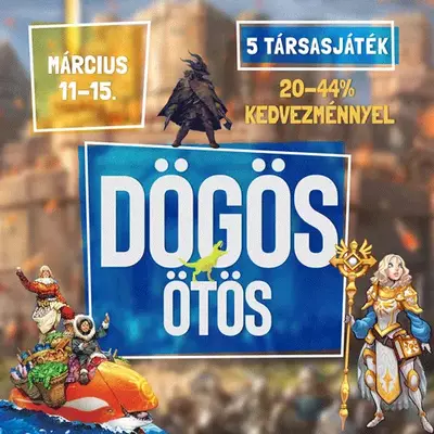 Márciusi Dögös Ötös akció!
