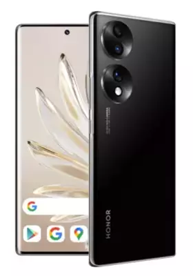 Honor 70 mobiltelefon, Dual SIM, 8/256GB, 5G, Midnight Black (5109AJCG)