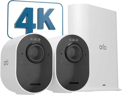 Arlo Ultra 2 Outdoor Security Camera, fehér, db IP kamera