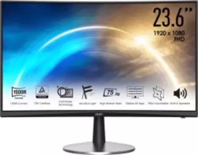 MSI PRO MP242C Ívelt Monitor 23, 6" (9S6-3PB0CM-001)