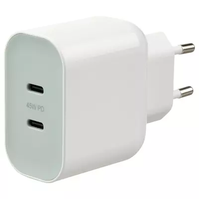 SJÖSS USB töltő 2 bemenettel, 45 W, gyorstöltés - IKEA