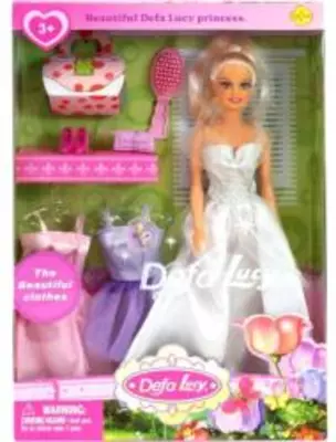 DEFA Lucy hercegnő baba három ruhával - 30 cm, többféle (8071)