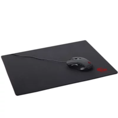 Gembird Gaming Pad egérpad, L, Fekete