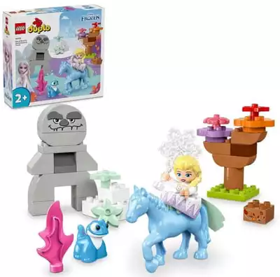 LEGO DUPLO Disney 10418 Elsa és Bruni az elvarázsolt erdőben + ajándék