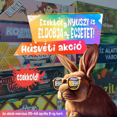 Húsvéti társasjáték akció