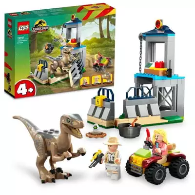 LEGO Jurassic World 76957 Velociraptor szökés