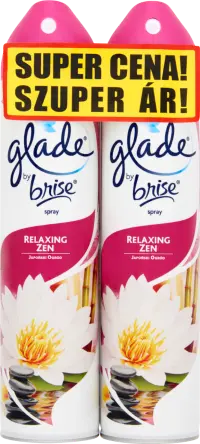 Glade Légfrissítő spray duo Relaxing Zen, 0,6 l