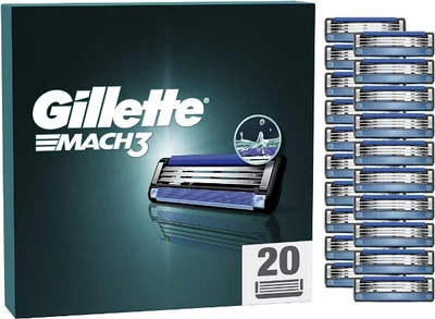 GILLETTE Mach3 20 db férfi borotvabetét