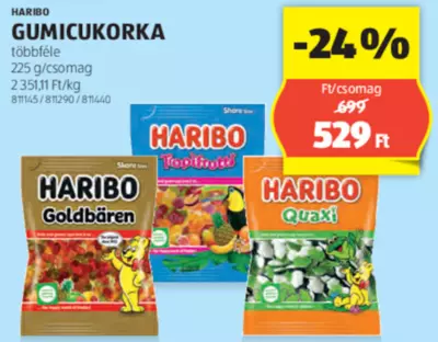 Haribo Gumicukorka, 225 g