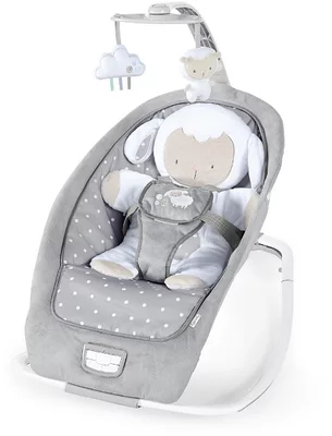 Ingenuity vibráló pihenőszék, dallammal, Cuddle Lamb 2019