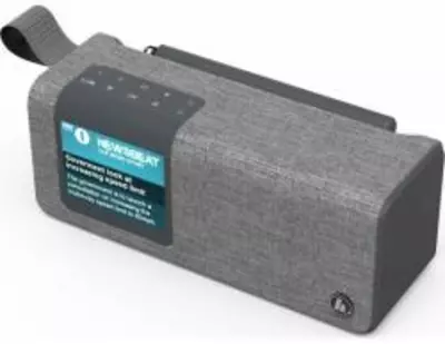 Hama DR200BT Hordozható Digitális Szürke rádió (173191)